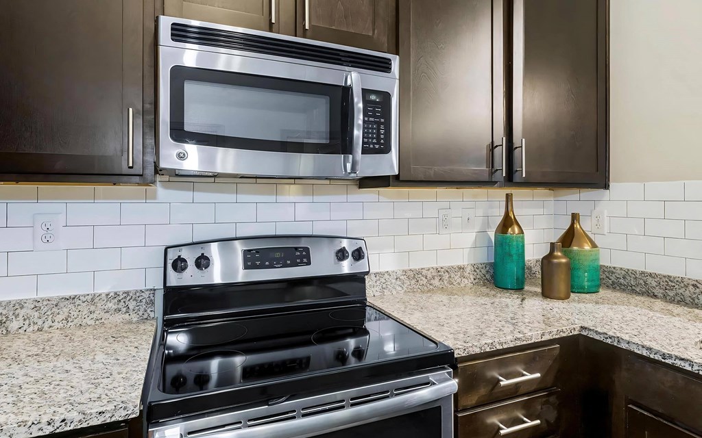 Subway Tile Back Splash at 401 Oberlin, Raleigh, NC, 27605