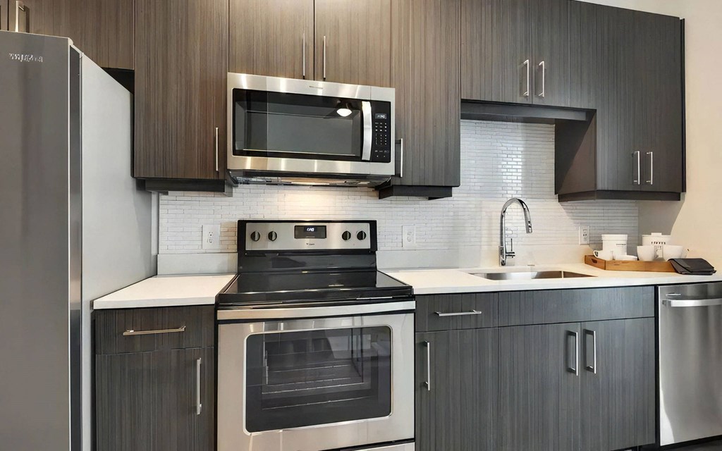 Kitchens with Stainless Steel Appliances