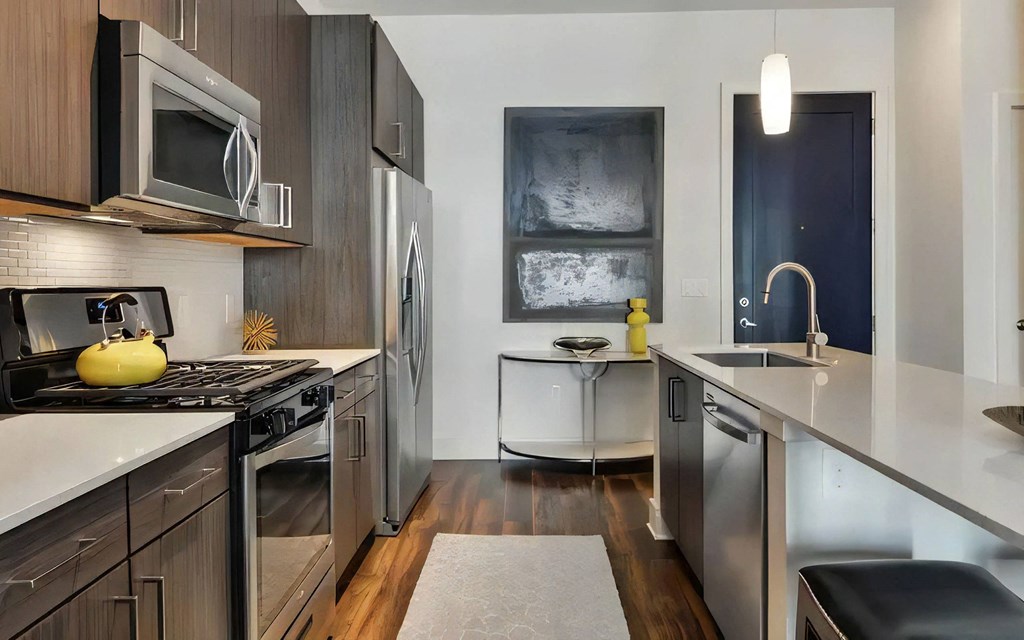 Spacious Kitchens with Ample Counter Space