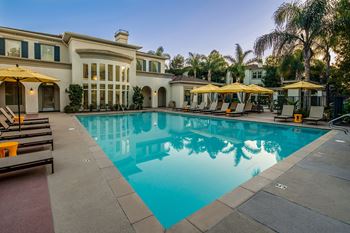Pool Cabana & Outdoor Entertainment Bar , at Amerige Pointe Apartments, Fullerton, CA