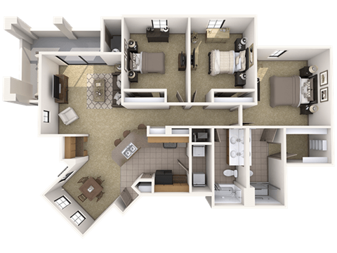 9393 E. Palo Brea Bend 1-3 Beds Apartment for Rent - Photo Gallery 45