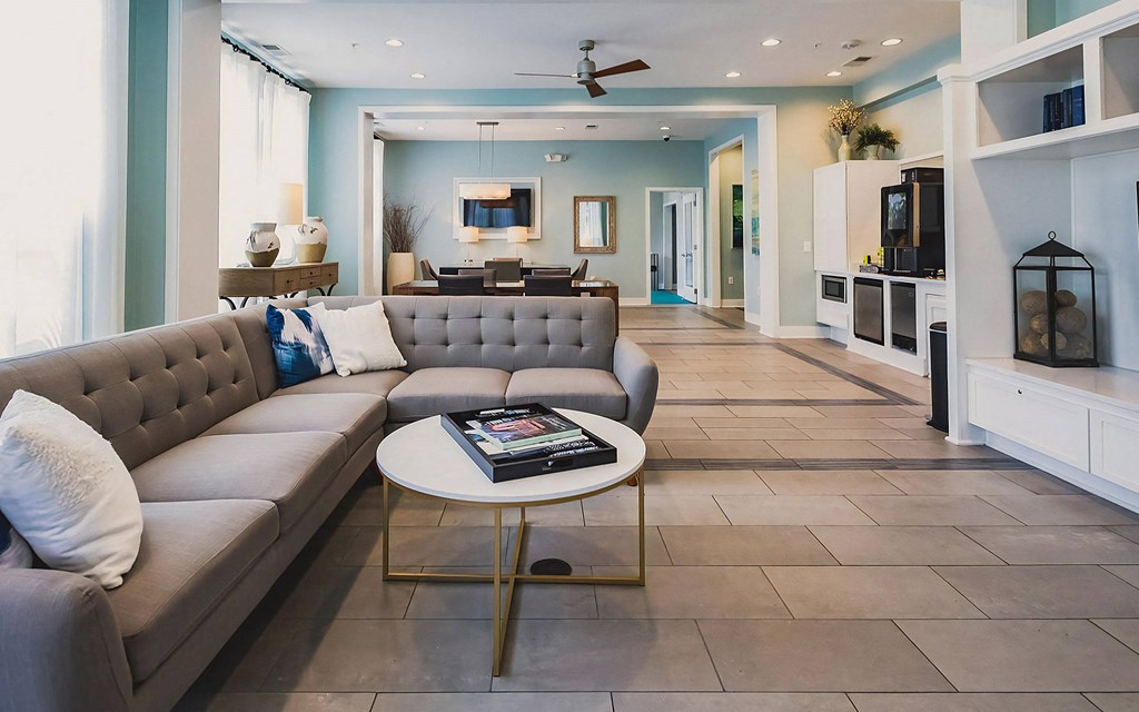 Resident Lounge with Coffee Bar