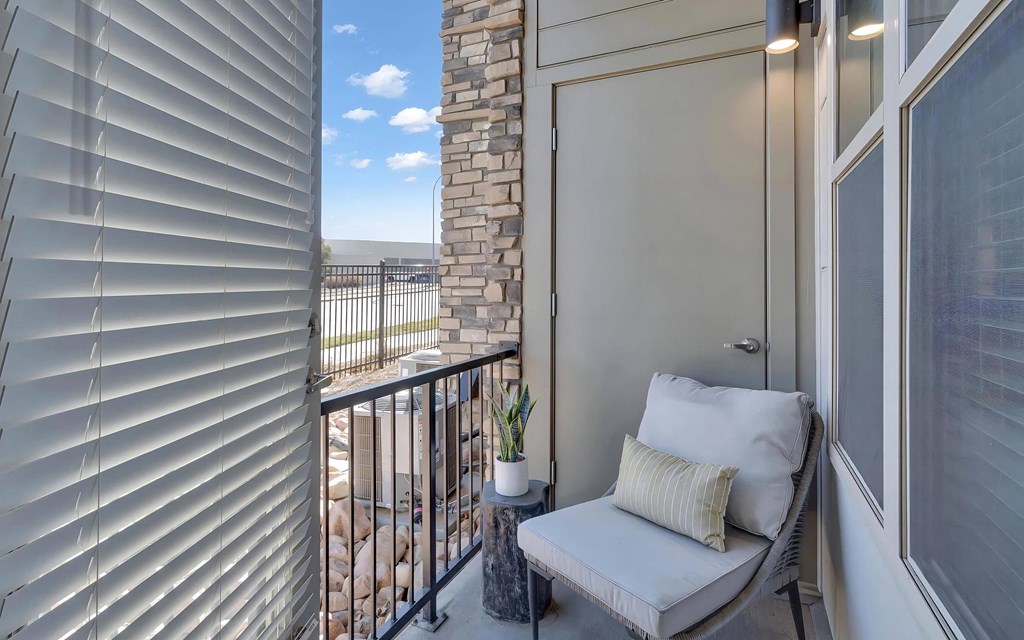 Private Patio with View