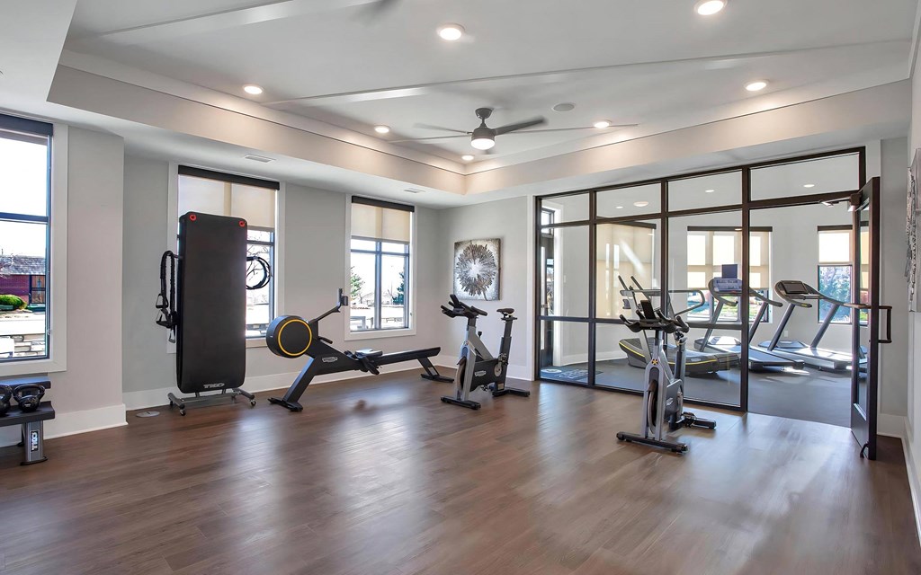 Cardio Equipment with Studio Space