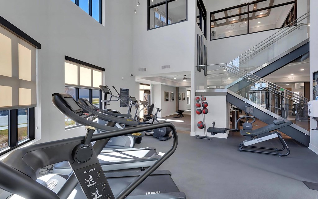 Large Fitness Studio with Cardio Machines