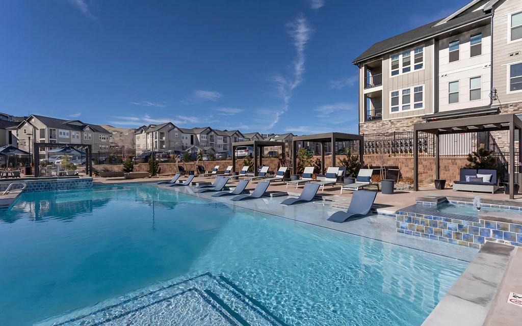 Outdoor Resort Style Pool