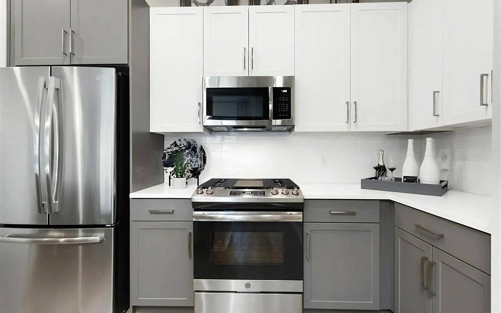 In Unit Stainless Steel Microwave