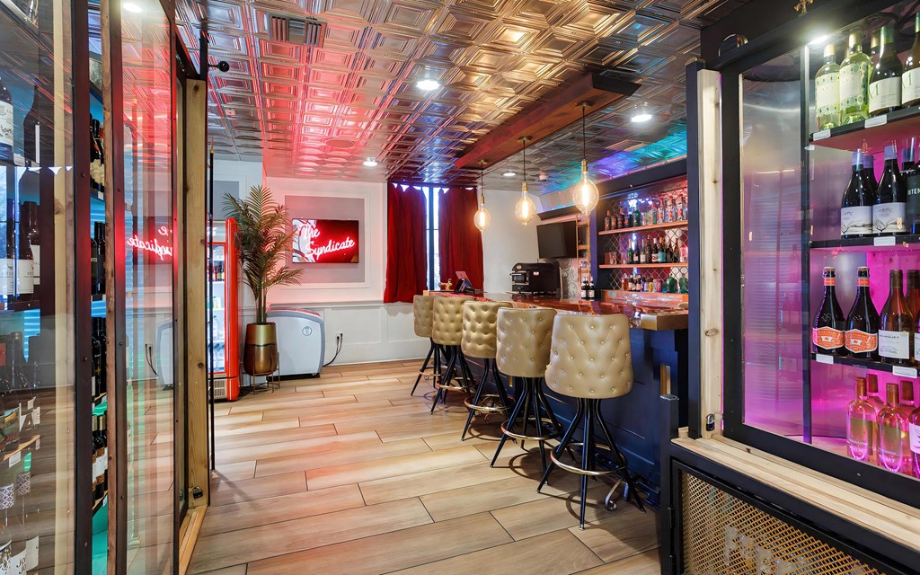 The Syndicate Bar Located in the Clubhouse