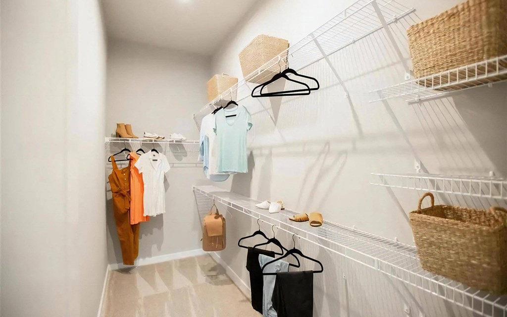 Dream worthy closet space