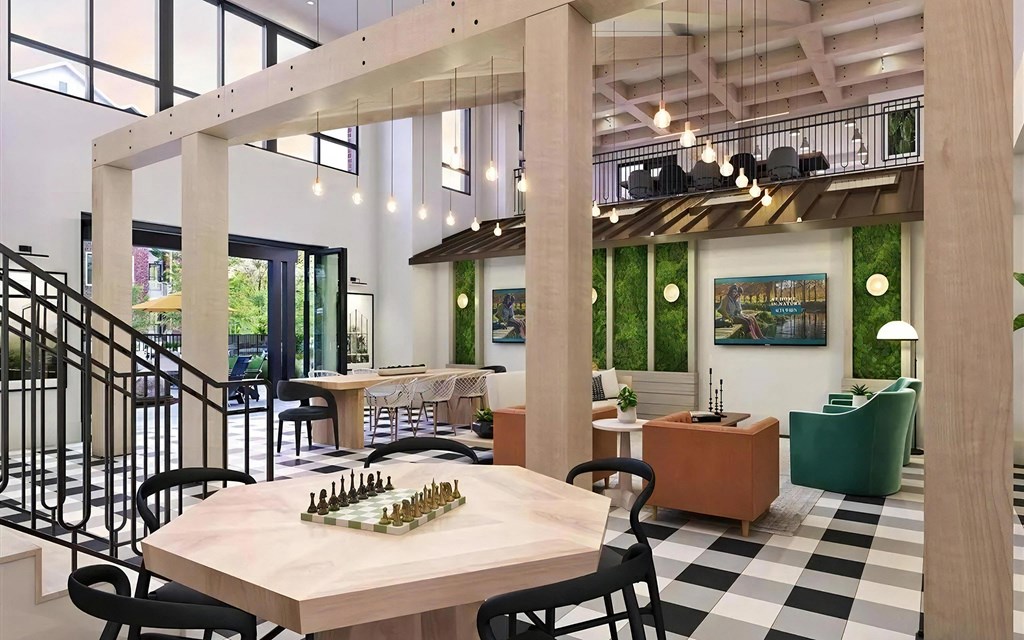 Large Clubhouse with Cozy Seating