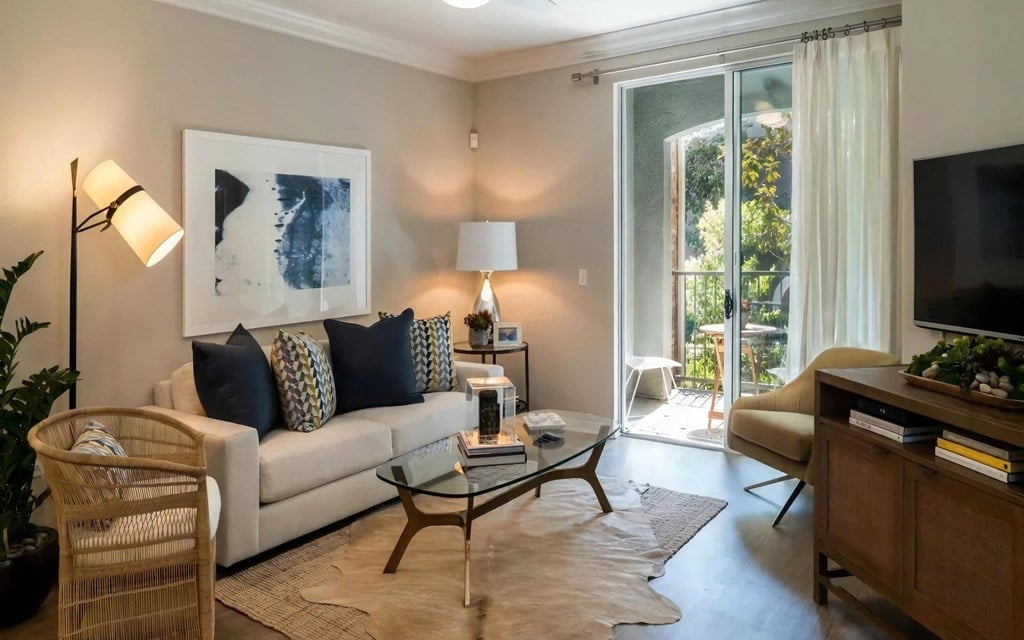 Luxury Vinyl Plank Flooring in Living Areas