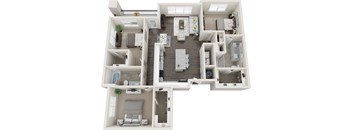 C2 Floor Plan at Anchor Riverwalk, Tampa, Florida