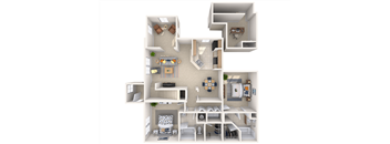 the outlook apartments floor plan 119  studio