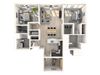B7 Den B7 Den 2 Beds 2 Baths Floor Plan
