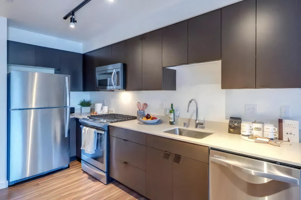 Ballard Lofts Apartment Amenities Stainless Appliances Including Gas Ranges in Select Apartments