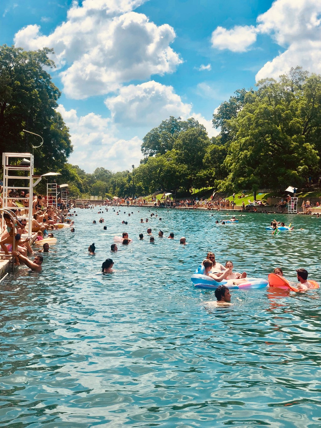 Barton Springs Pool in Austin, TX
