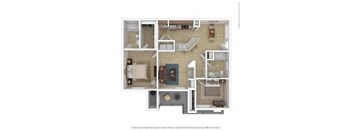 Bentz - 2 bed 2 bed - 998 sqft