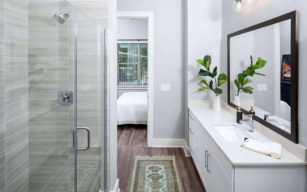 Luxurious Bathrooms with Large Showers