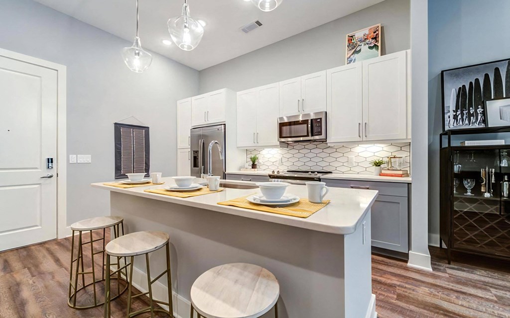 Modern Kitchens with Slab Front Cabinets