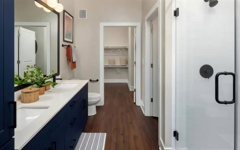 Broadstone Upper Westside Apartments Bathroom Luxurious Bathrooms with Large Showers