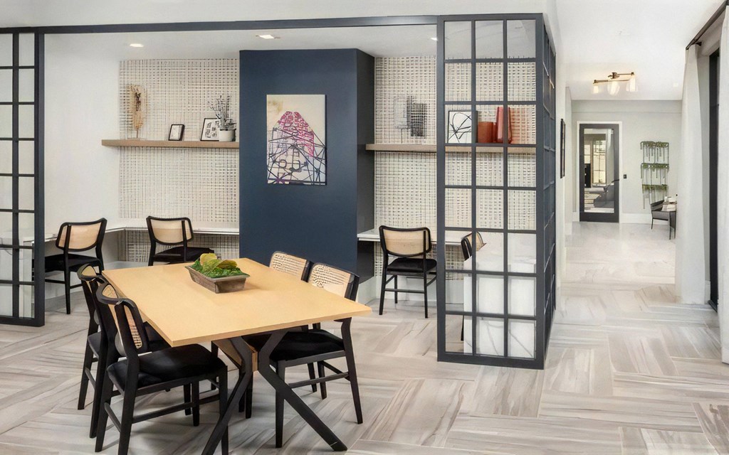 Broadstone Upper Westside Community Social Luxe Gathering Areas Through Property for Residents and Guests