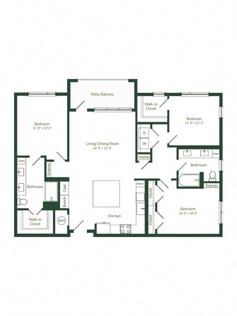 200 Henry Hill Street Studio-3 Beds Apartment for Rent - Photo Gallery 98