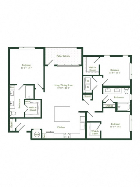 200 Henry Hill Street Studio-3 Beds Apartment for Rent - Photo Gallery 100