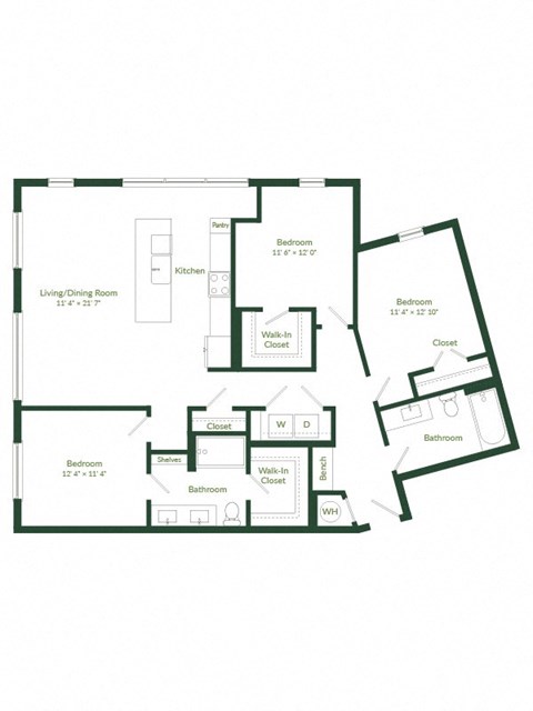 200 Henry Hill Street Studio-3 Beds Apartment for Rent - Photo Gallery 101