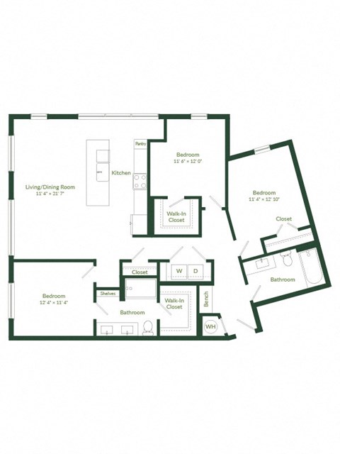 200 Henry Hill Street Studio-3 Beds Apartment for Rent - Photo Gallery 99