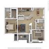 Brandt - 2 bed 2 bath - 1028 sqft