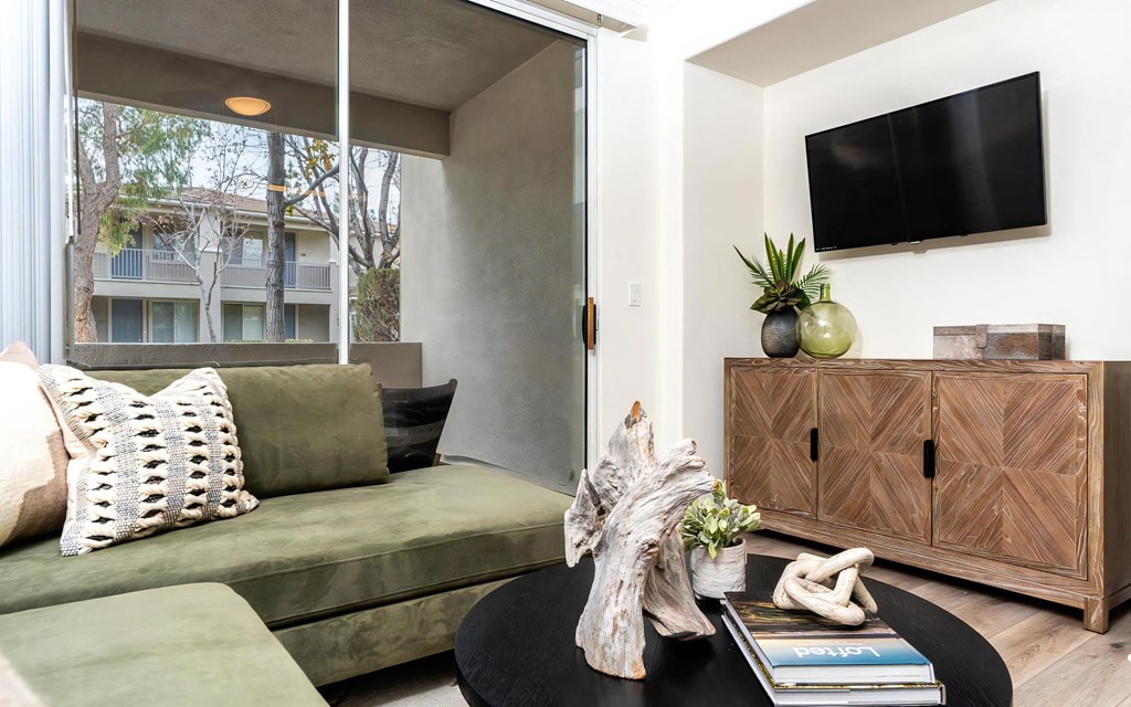 Living Room with Access to Balcony