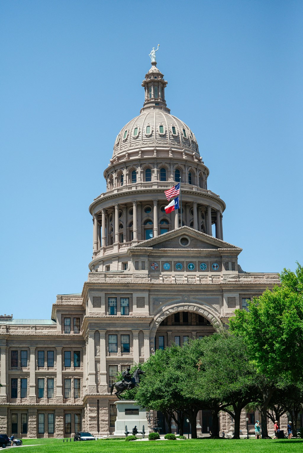The Texas State Capitol in Austin, TX