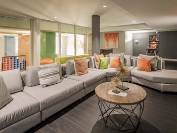 Clubhouse Lounge Area Clubhouse Lounge Area at The Manor at CityPlace, Florida, 33122 - Photo Gallery 6