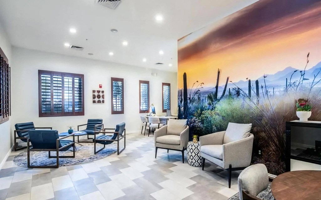 Leasing Office with Lounge