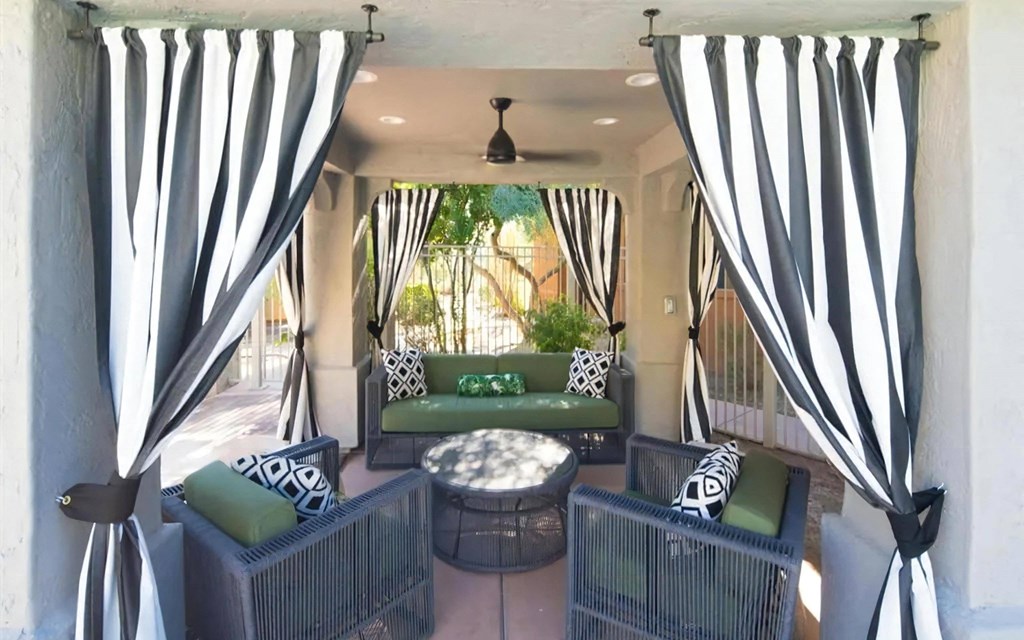 Cabanas with Couches for Relaxation