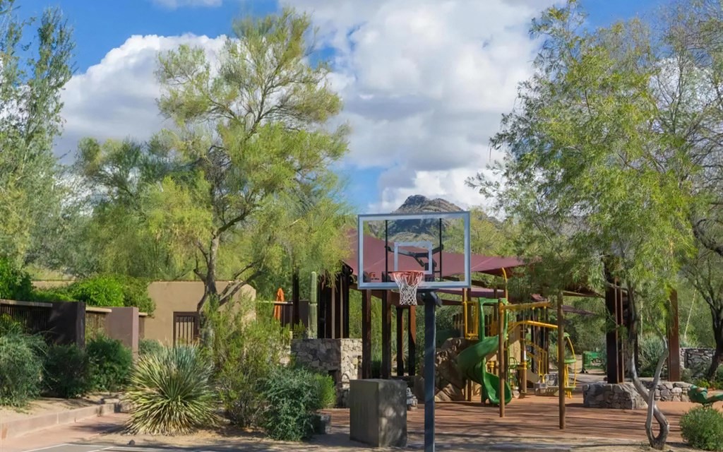 Playground and Basketball Court Nearby