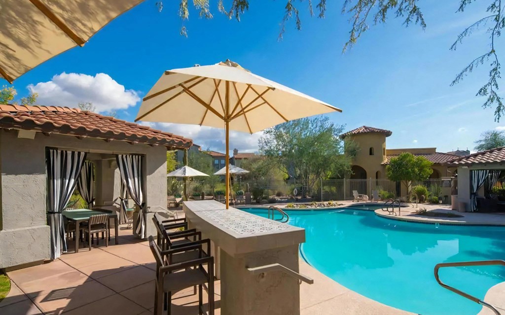 Poolside Bar Seating