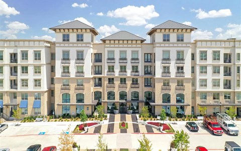 Elegant Exterior View of Domain at The Gate with On-Site Resident Surface Lot Parking