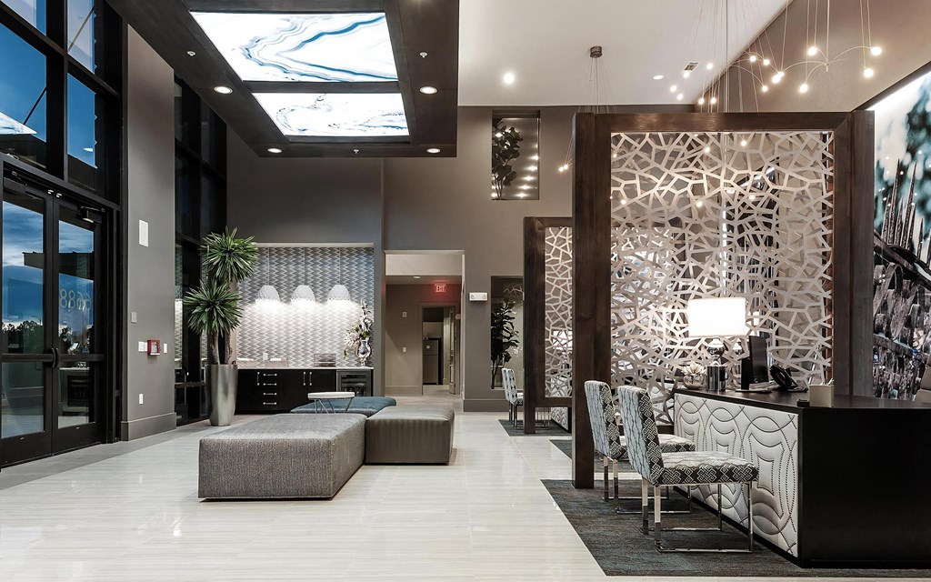 Clubhouse Entrance and Leasing Office