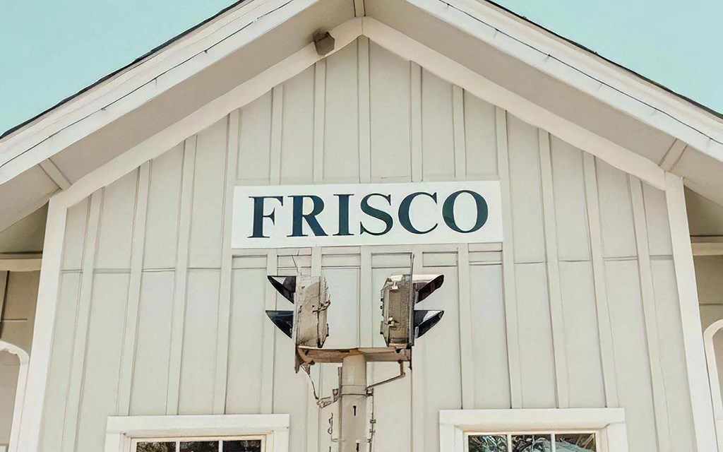 Building with Frisco Sign