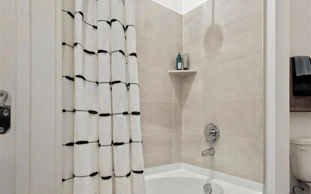 Spa Inspired Soaking Tub and Shower
