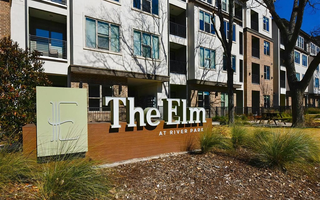The Elm Main Entrance Sign