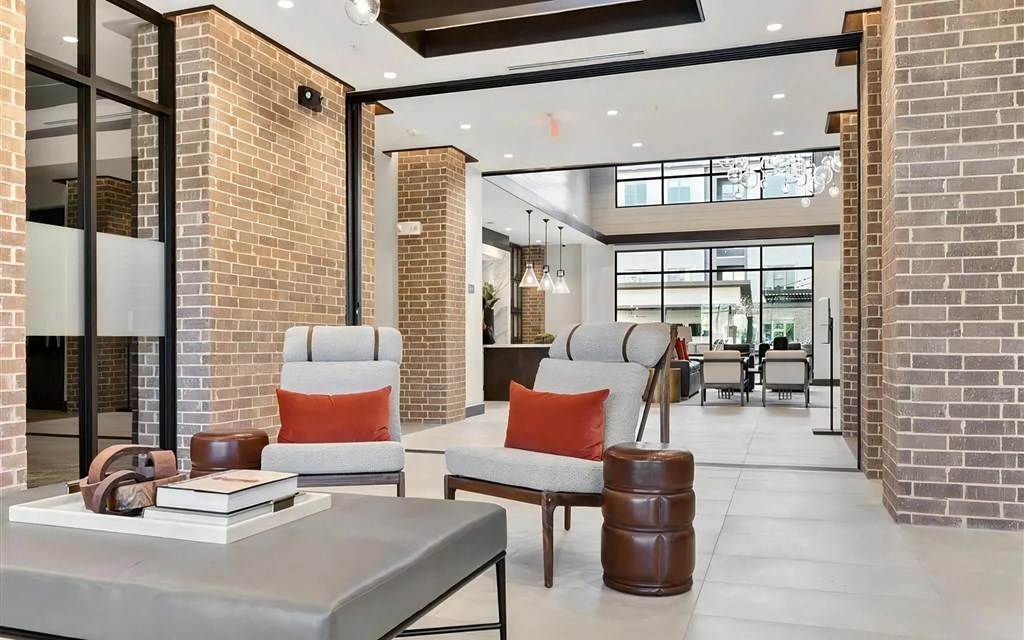 Lobby with Courtyard Access