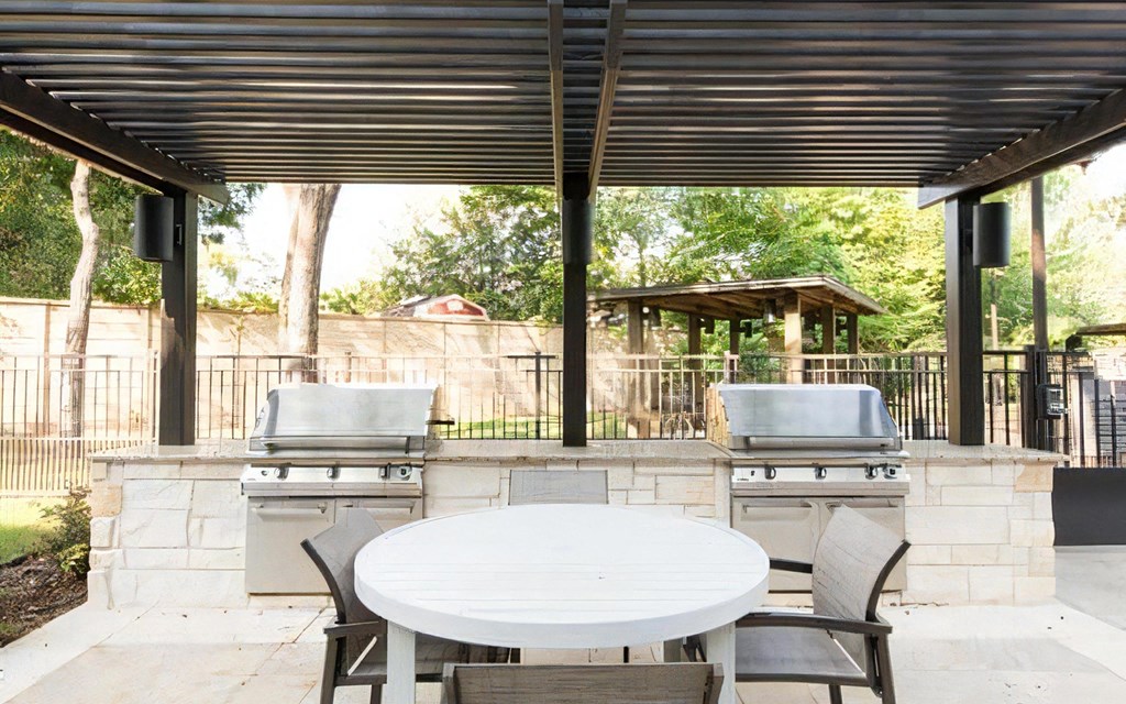 Community Grills and Seating