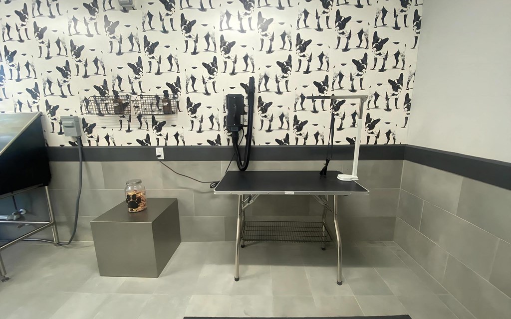 Spa with Grooming Stations for Pets