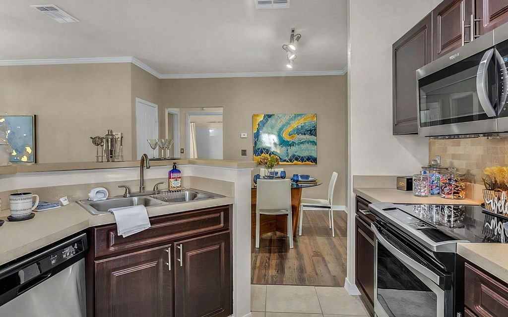 Stainless Steel Appliances Included