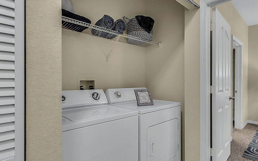 In Unit Washer and Dryer