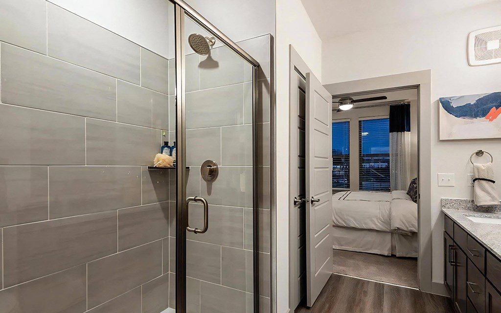 Glass Walk In Shower