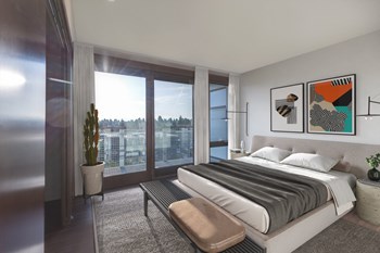 Two Bedroom -Bedroom 1 Ballard Public Lofts - Photo Gallery 3