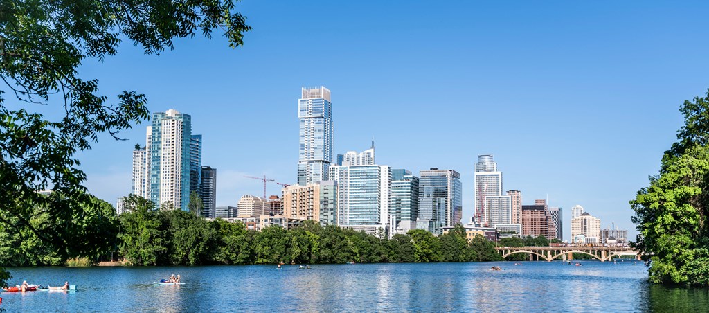 Lady Bird Lake in Austin, TX